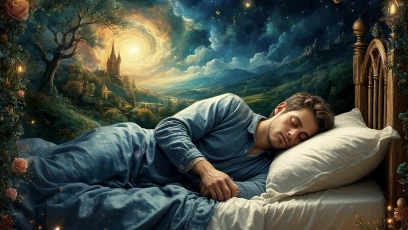     Спящий человек, сон. Altapress.ru/Шедеврум.