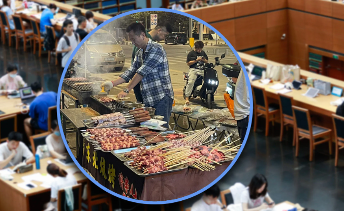 Три года обучения, чтобы жарить шашлыки на уличном лотке?