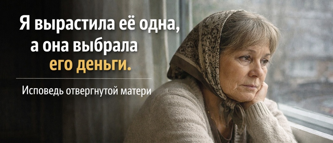 «Я вырастила её одна, а она выбрала его деньги». История матери, которую дочь вычеркнула из жизни