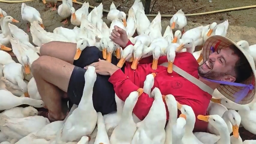 Вьетнам. Утиный массаж