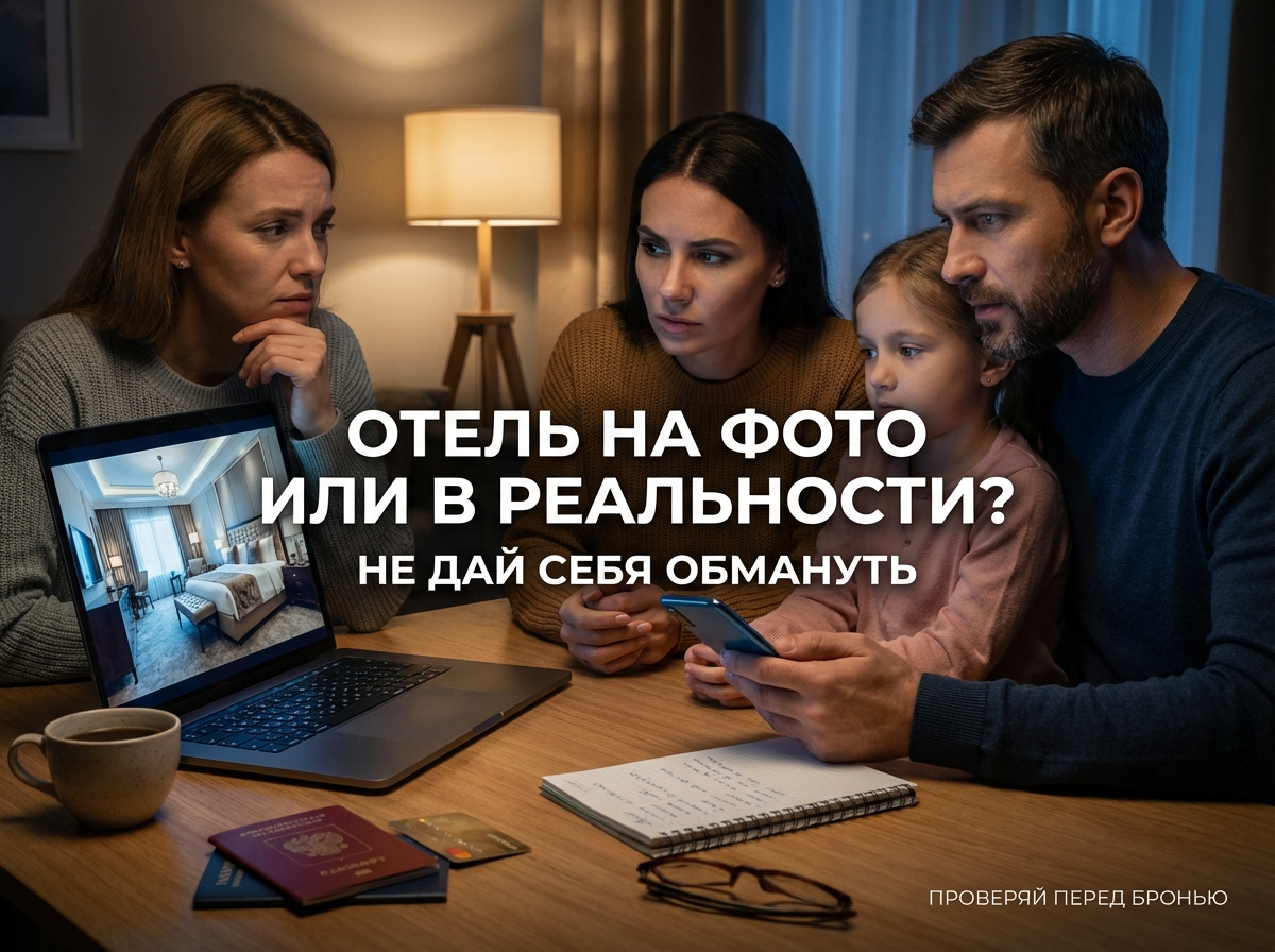 Как выбрать хороший отель и не попасть на красивые фото, которые не соответствуют реальности