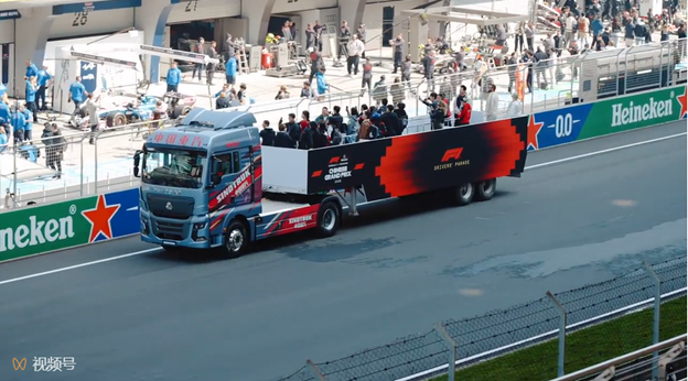 Грузовик SITRAK принял участие в торжественной церемонии открытия