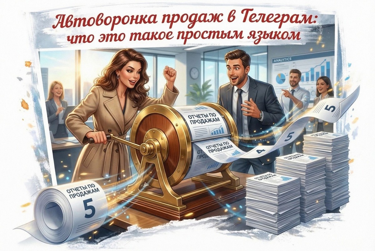    Принцип действия автоматической воронки продаж в Telegram Евгений Прокушев