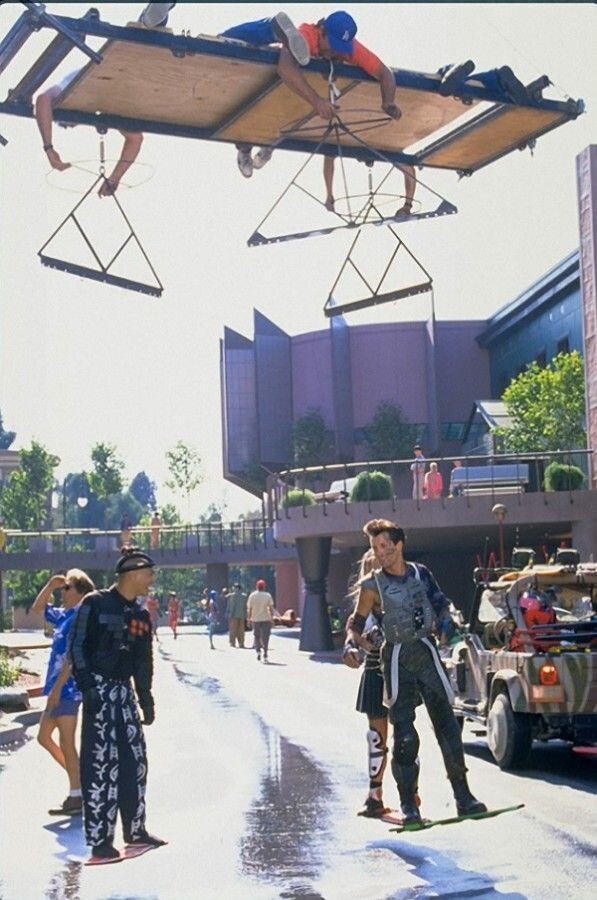 Подготовка к съёмкам общего плана