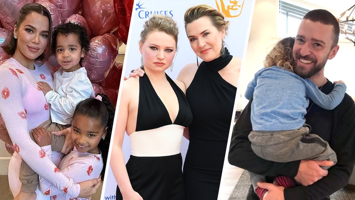    Личные аккаунты Хлои Кардашьян, Джастина Тимберлейка, соцсети; Getty Images