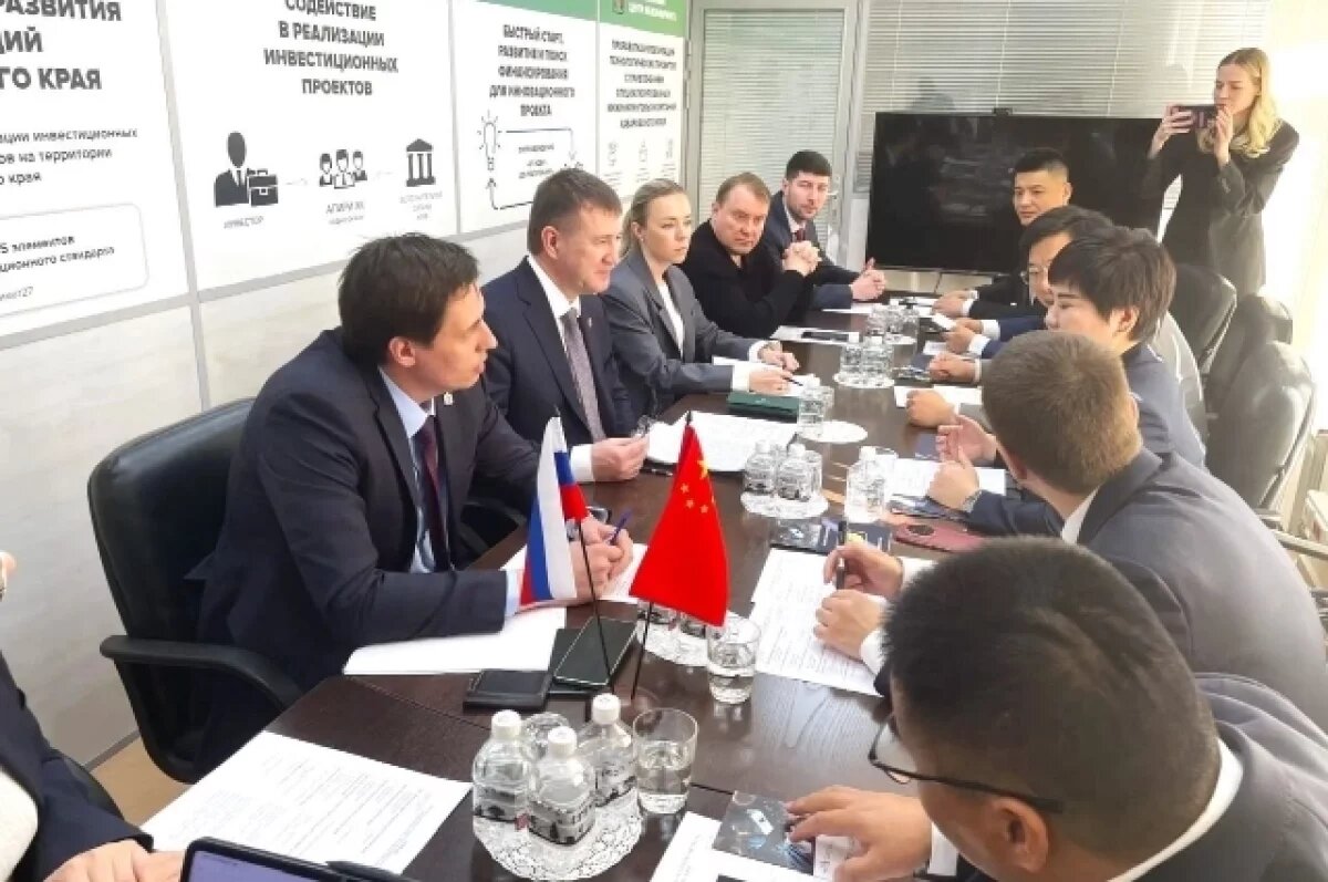    В Хабаровске инвесторы из Китая присматриваются к проектам на острове