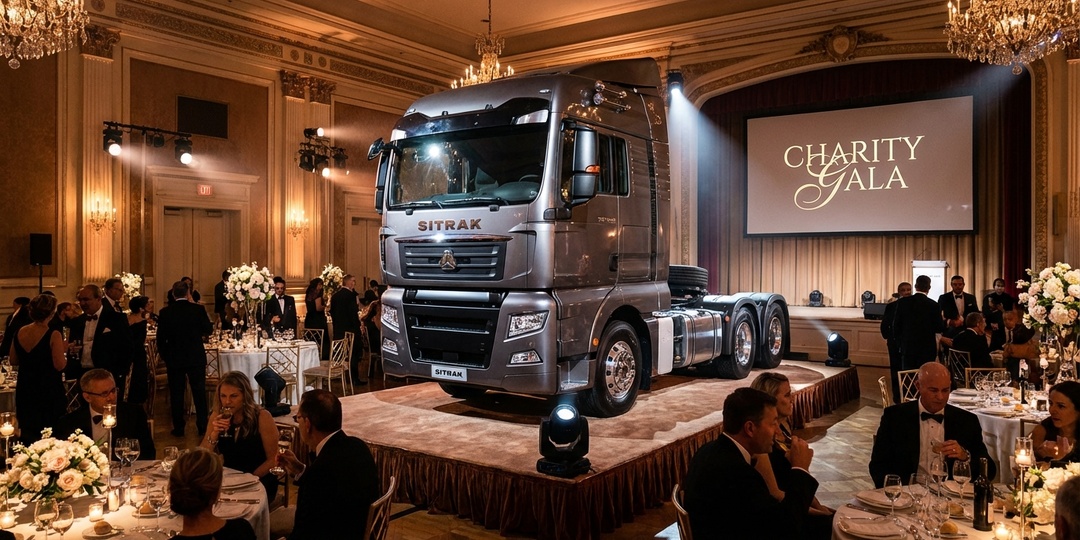 Обзор: тягач SITRAK собрал 1,2 млн долларов на аукционе