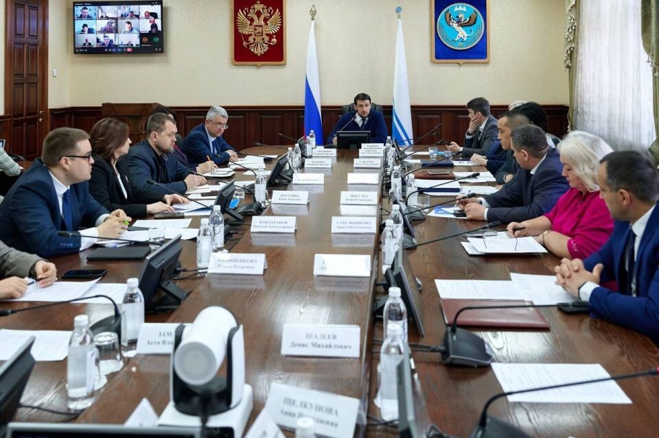    Заседание Совета по проектному управлению в Республике Алтай. Источник: t.me/asprokopyev