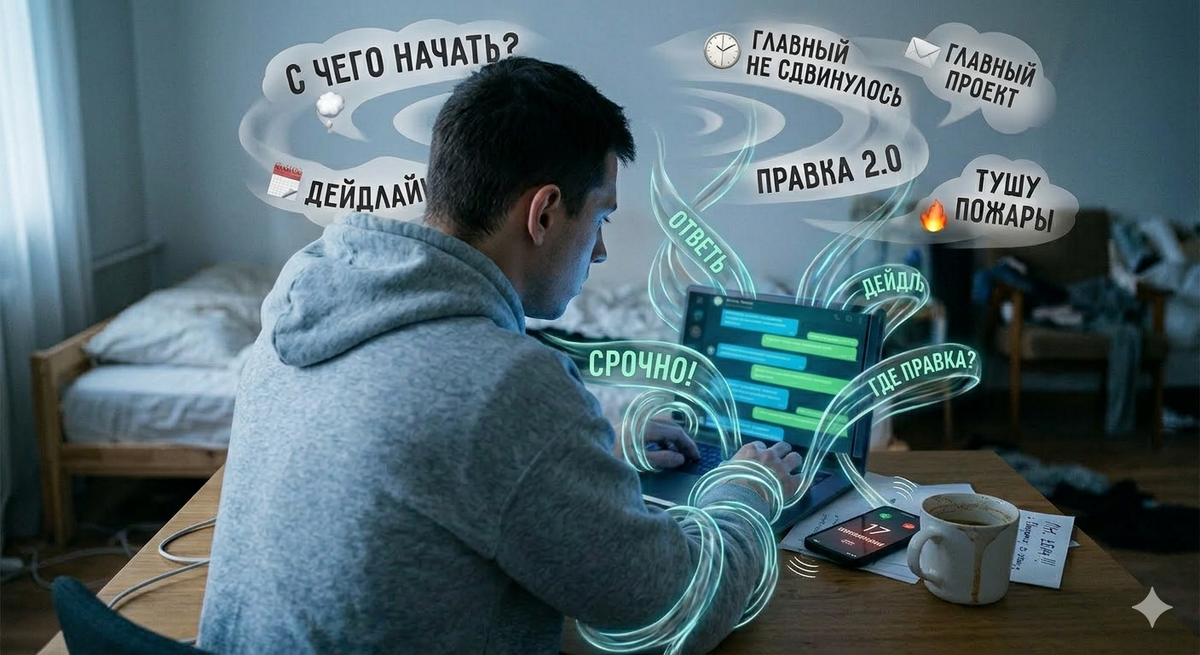 Примерно так было и у меня