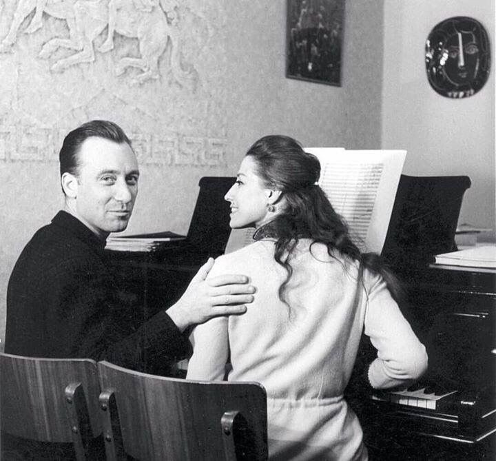 Родион Щедрин и Майя Плисецкая