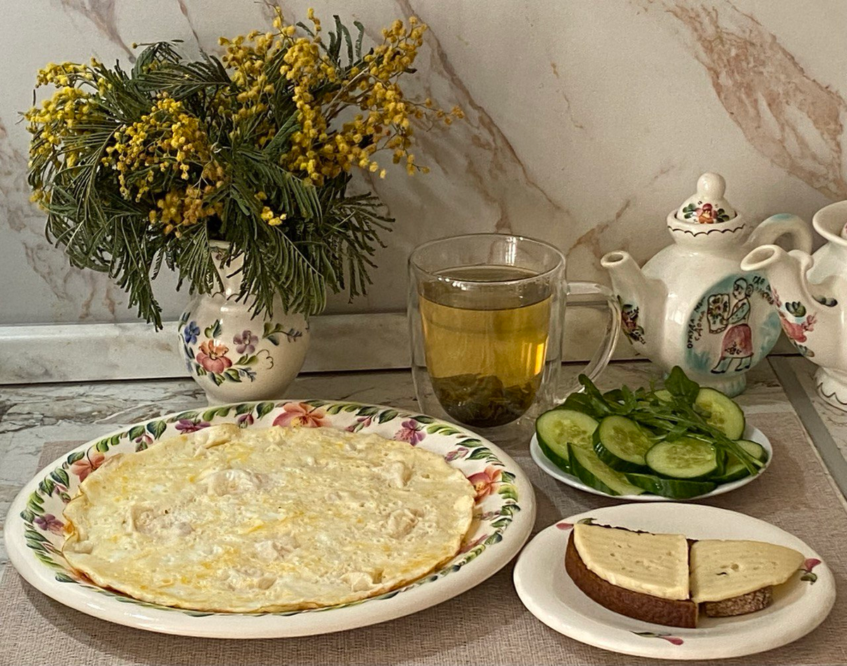 ПП-завтрак. Фото автора