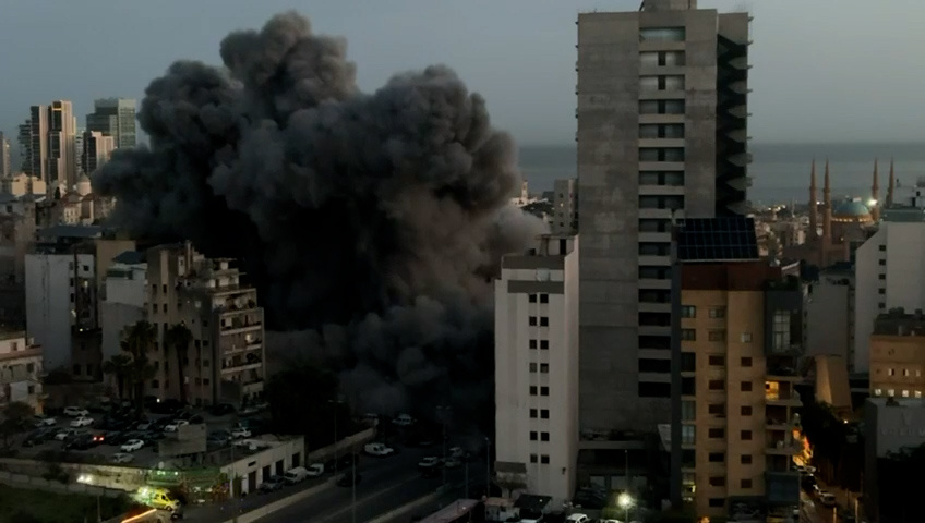    Бейрут жилой дом уничтожен силами Израиля