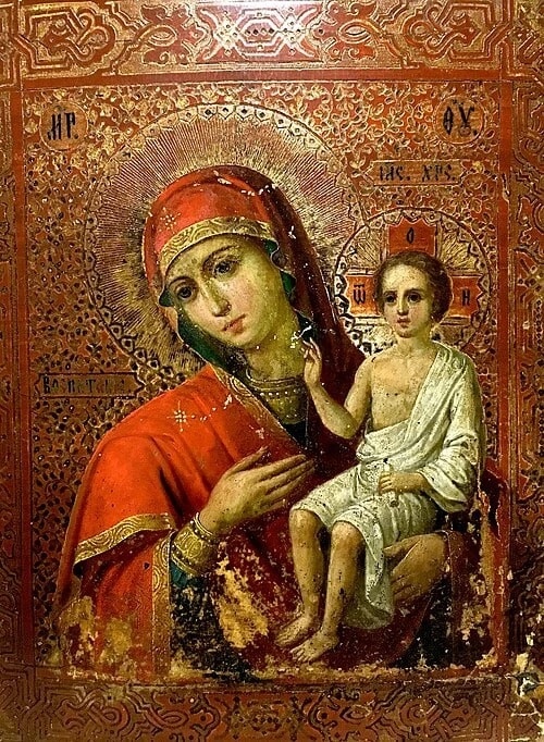 Икона Божией Матери "Воспитание"