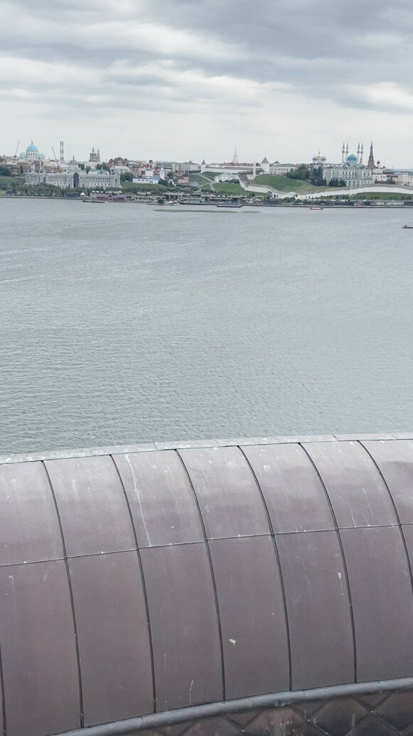 Со смотровой площадки «Казан» открывается панорамный вид на весь Кремль