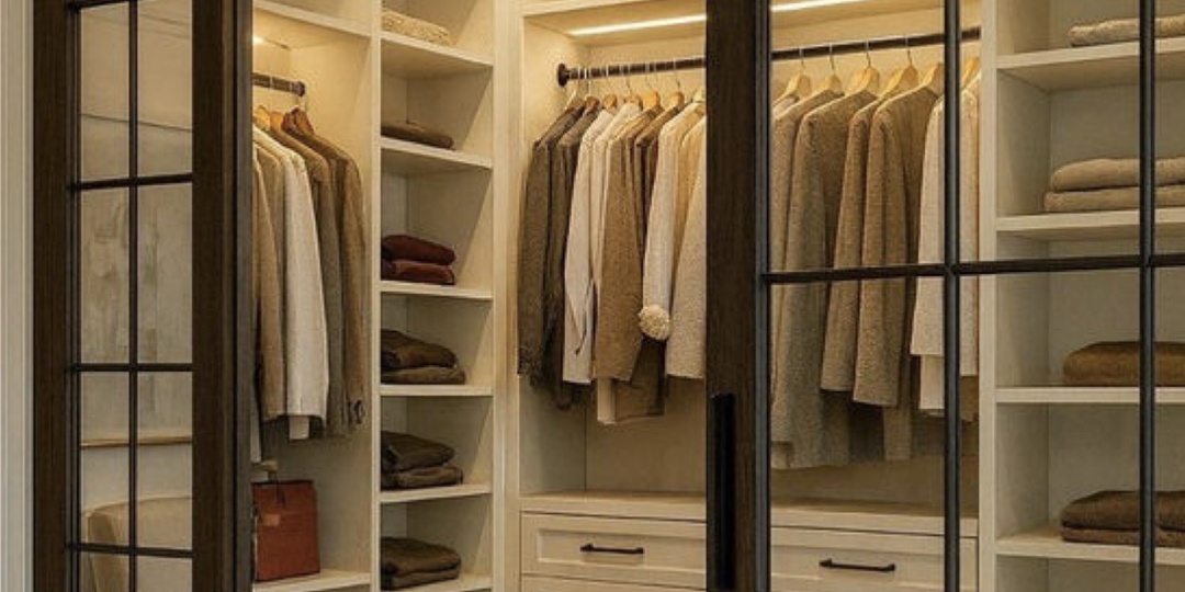 5 ошибок в гардеробной, из-за которых вещи всё равно лежат на стуле