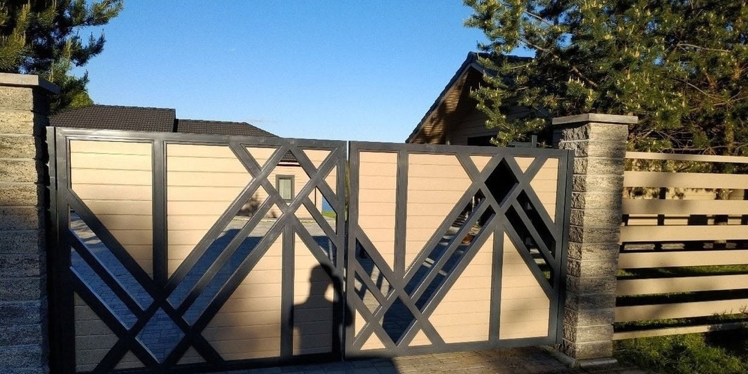 Ворота — огонь! Глаз радуется, соседи завидуют