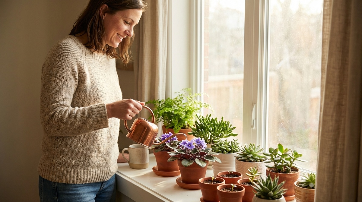 7 комнатных растений, которые выживут даже без полива