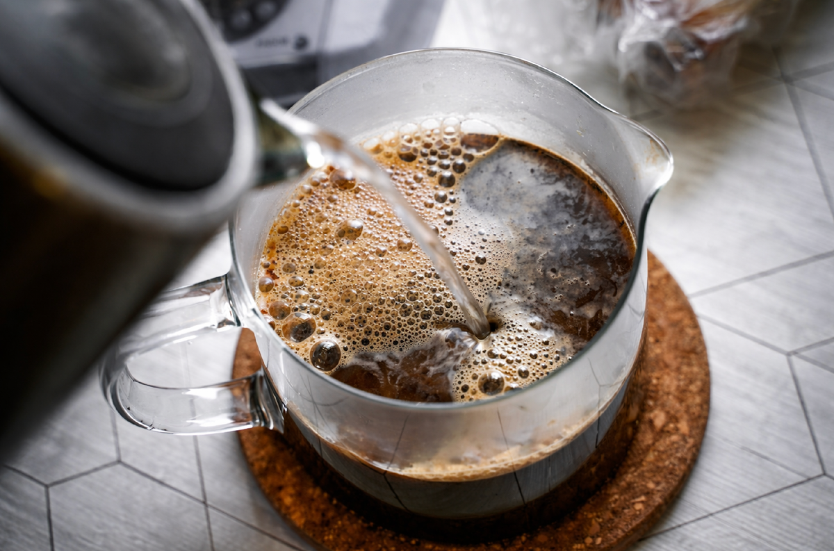 Почему слишком горячая вода портит вкус кофе 