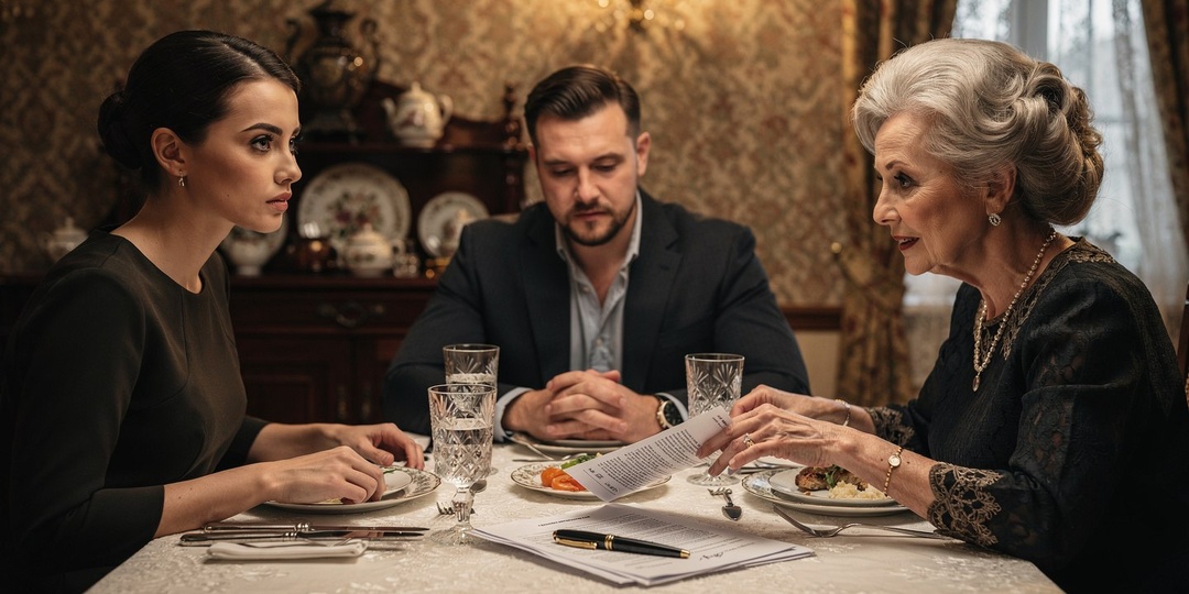 — Подпиши бумаги на квартиру, деточка, — свекровь улыбнулась, а рядом сидел нотариус, которого она привела без моего ведома