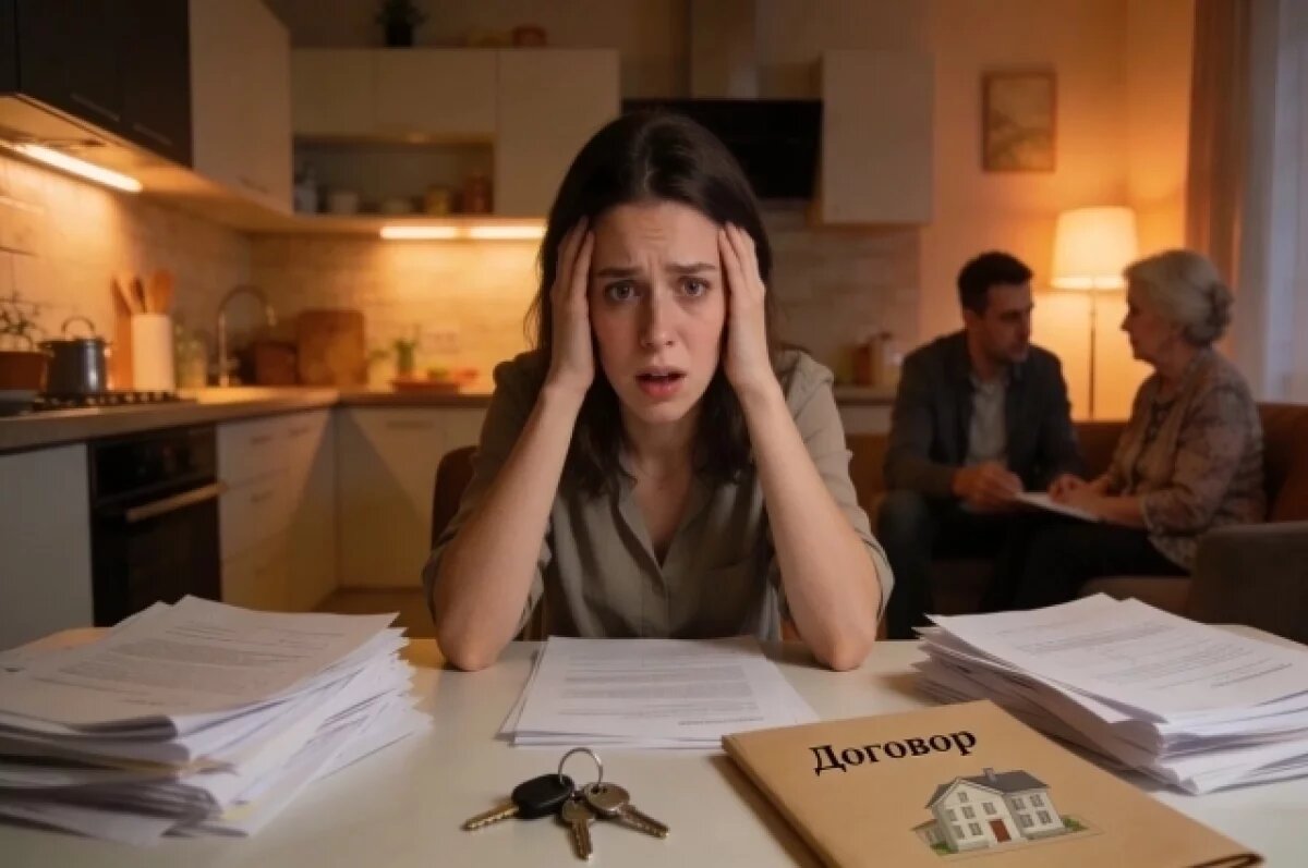    Жена верила мужу и спокойно растила детей, а он покупал недвижимость и оформял на родителей