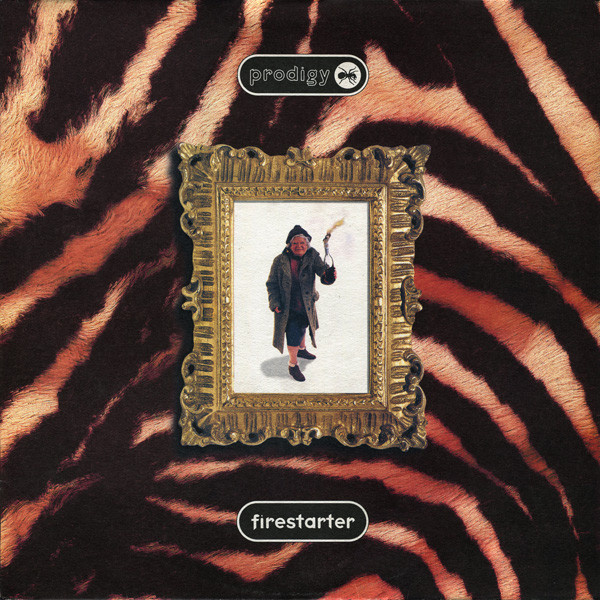 Оригинальная обложка сингла The Prodigy - Firestarter. Здесь и далее фото с сайта discogs com