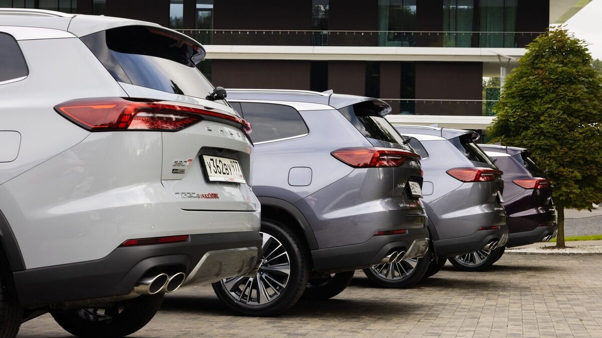    Кроссоверы Chery. Фото Chery