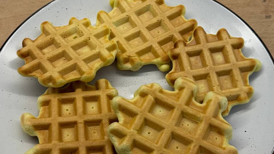 Мягкие вафли без сливочного масла 🧇