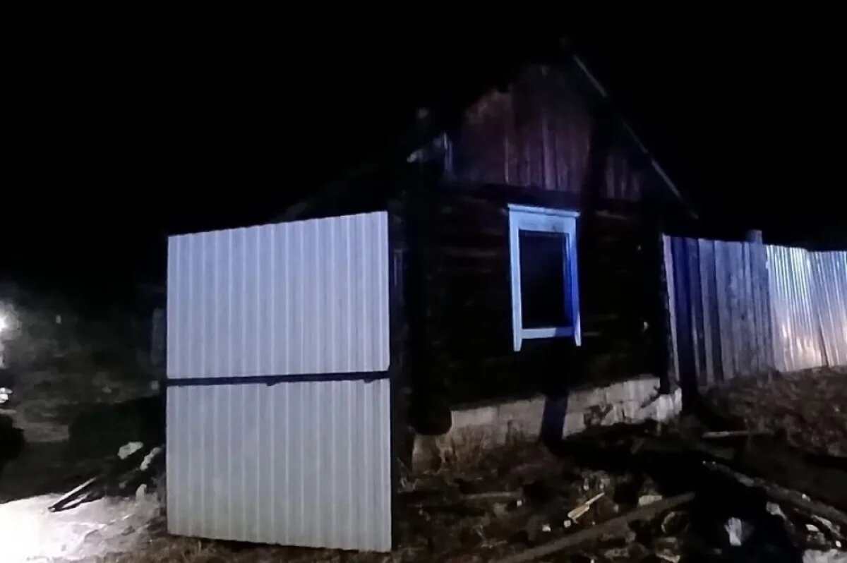    Двое мужчин погибли на пожаре в Красноярском крае