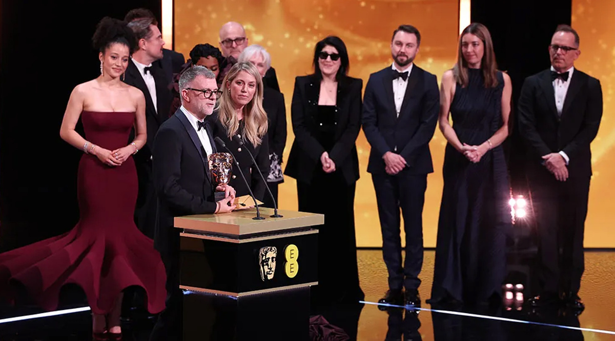 Фото с премии BAFTA Film Awards 2026