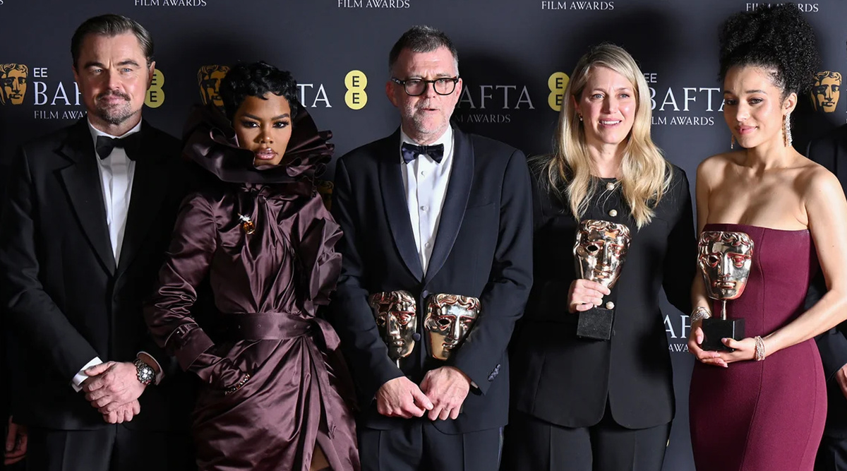 Фото с премии BAFTA Film Awards 2026