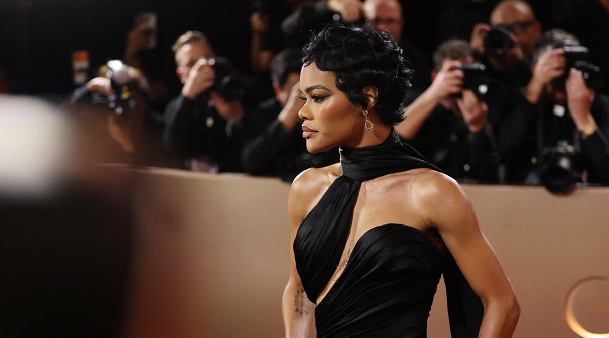 Фото Тейяны Тейлор на Golden Globe 2026