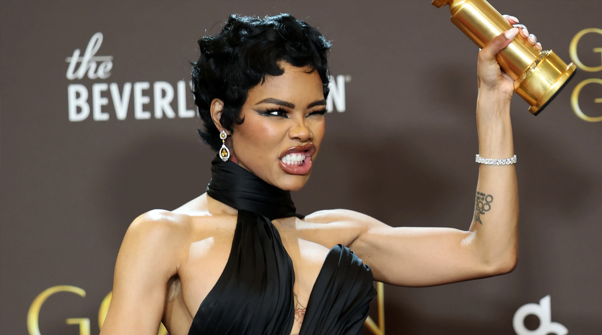 Фото Тейяны Тейлор на Golden Globe 2026