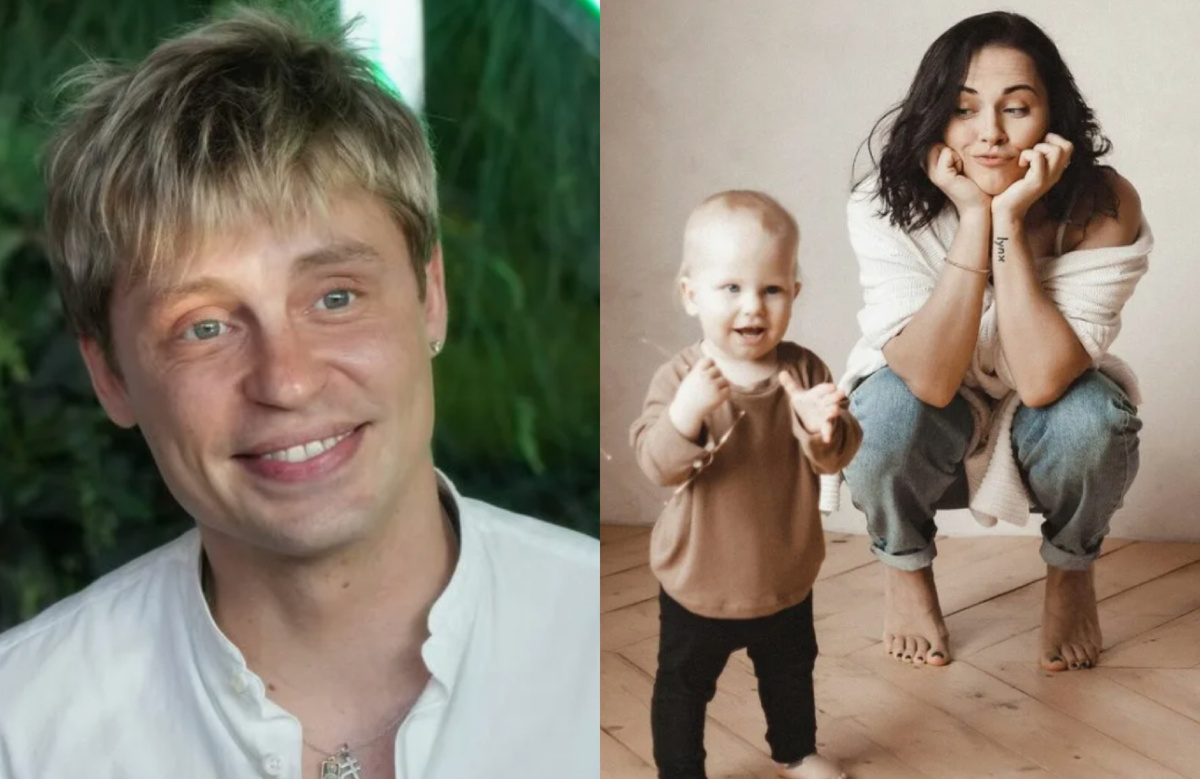 на фото Александр Головин и Светлана Белогурова с дочерью 