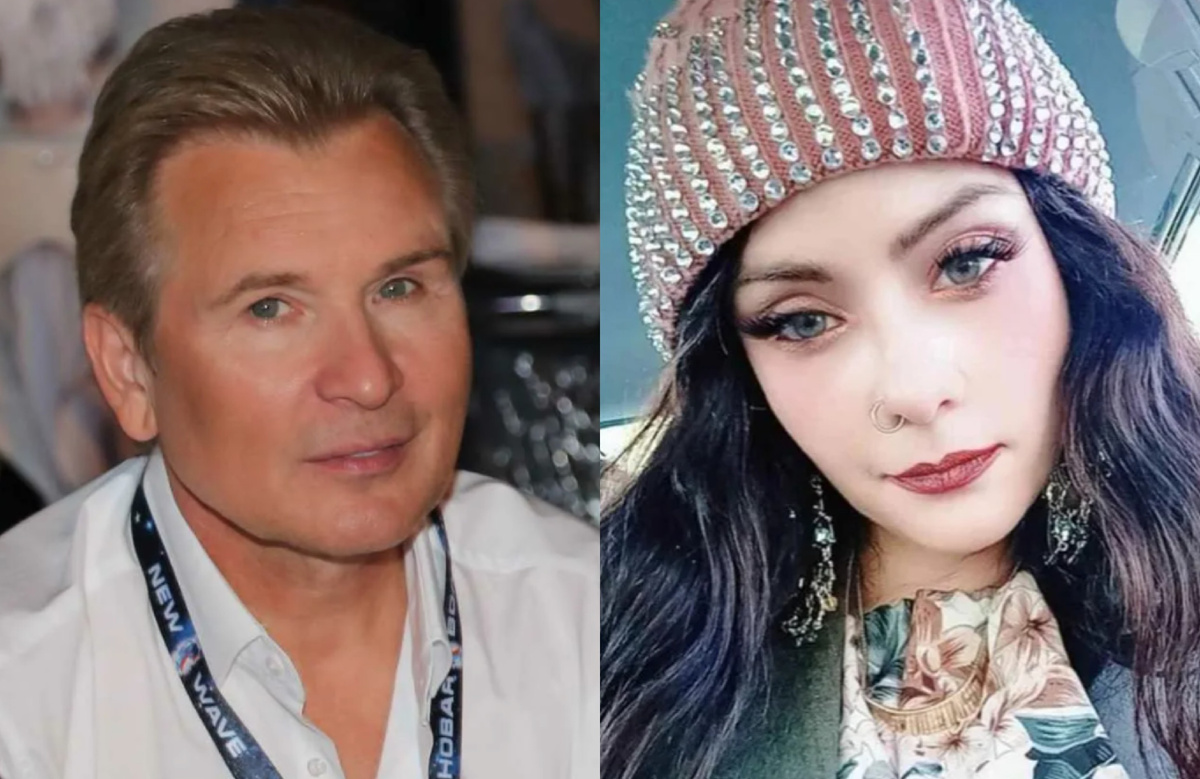 на фото Александр Малинин и его дочь Кира 