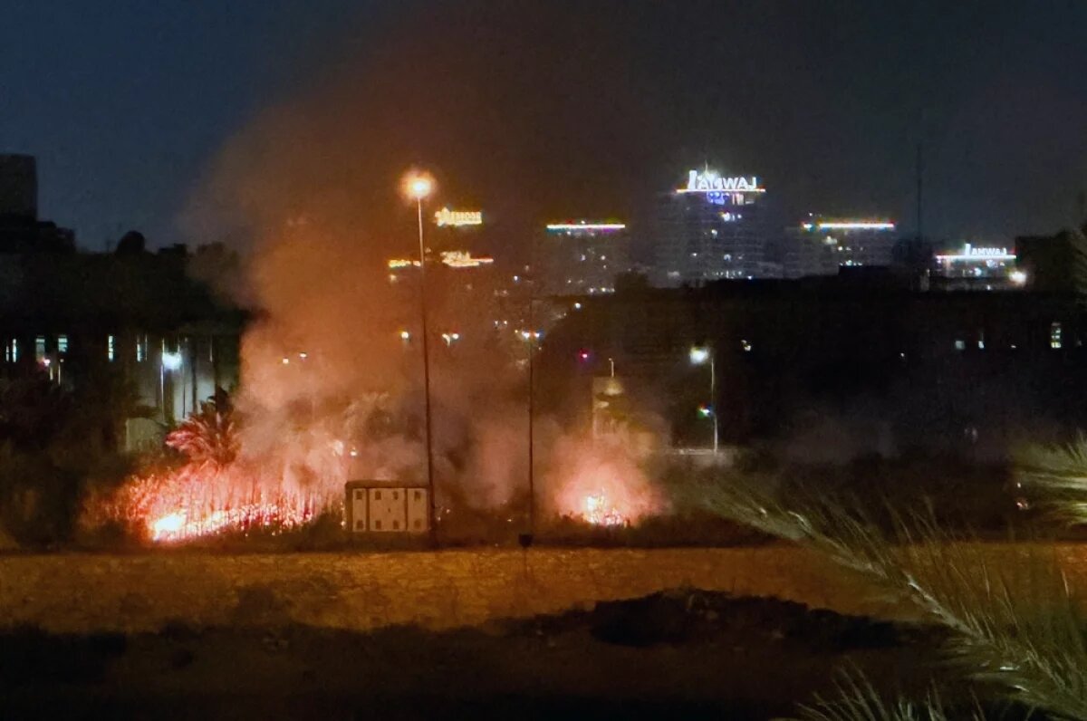    В Багдаде ударили по американскому посольству.