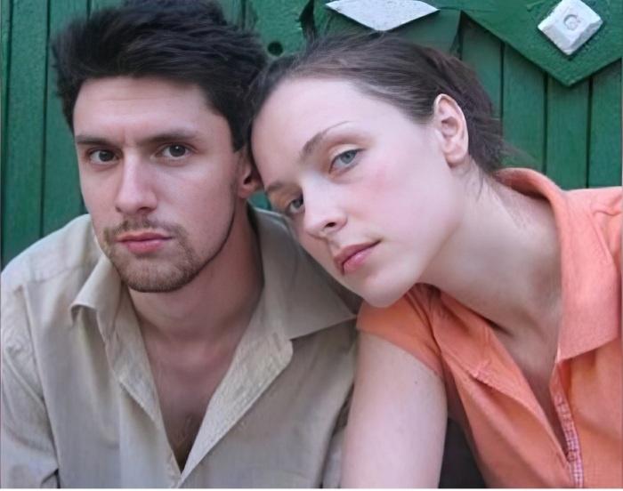    Светлана Антонова и Олег Долин в начале их семейной истории.