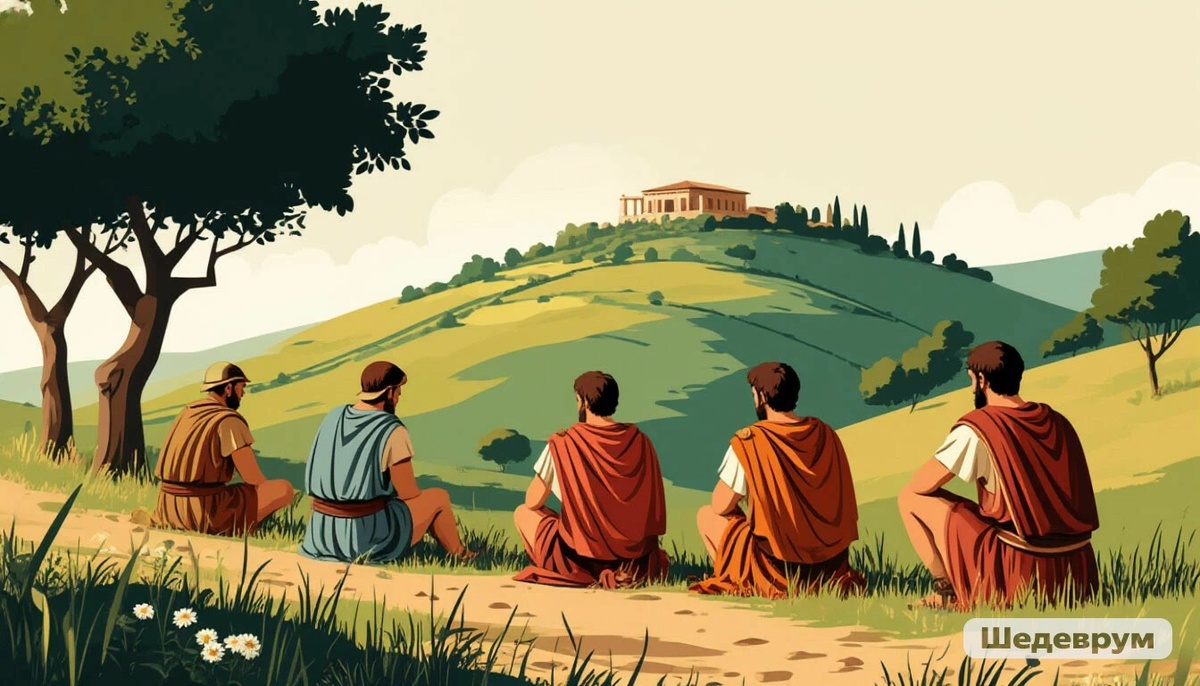 Римляне ушли на сецессию. Сгенерировано "Шедеврум".