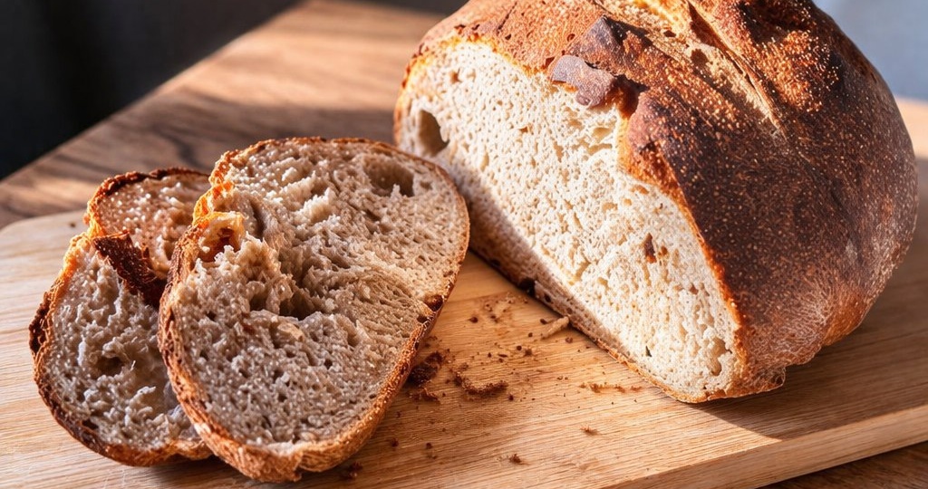 Бездрожжевой хлеб на закваске