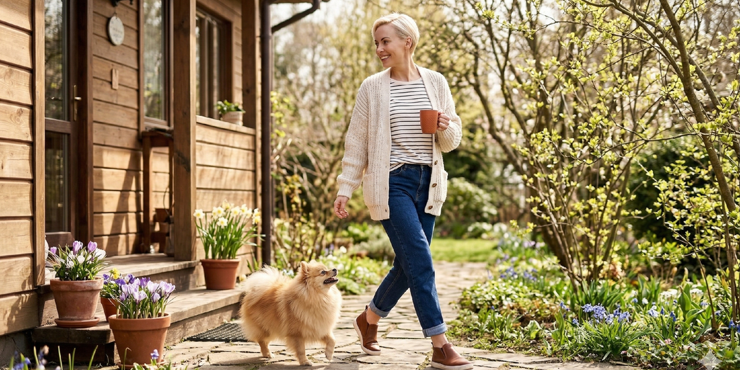 Весна на участке: не работа, а маленькая радость.