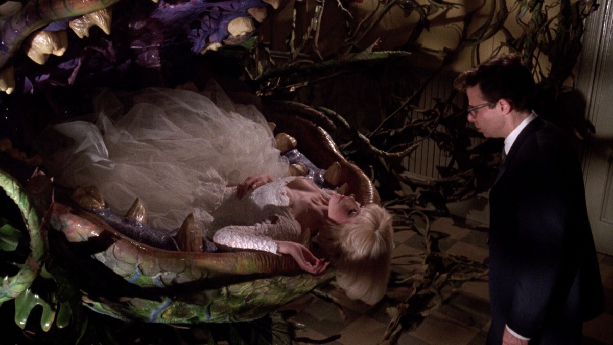 Кадр из фильма "Маленький магазинчик ужасов" (1986)