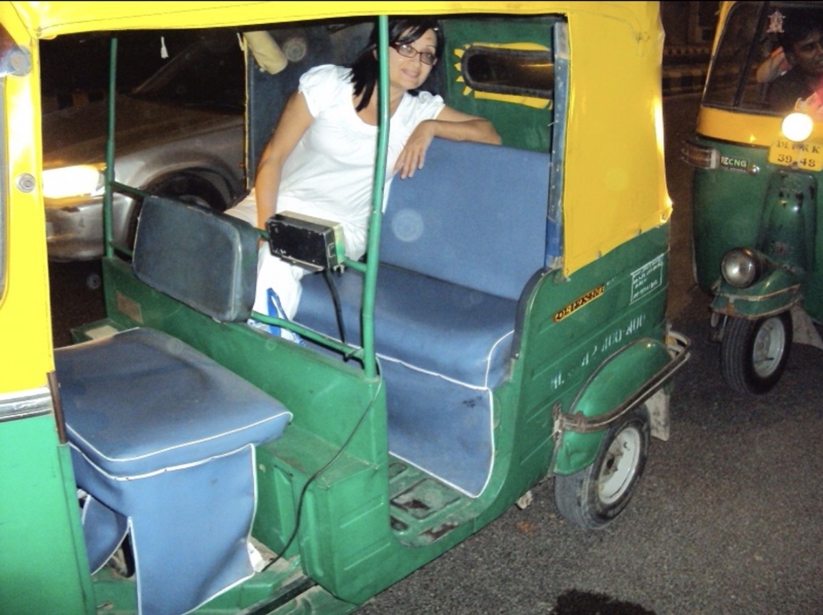 Тук-тук в Индии