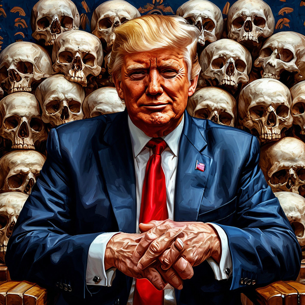 Изображение сгенерировано нейросетью и не имеет ничего общего с реальностью, потому что в жизни всё гораздо страшнее