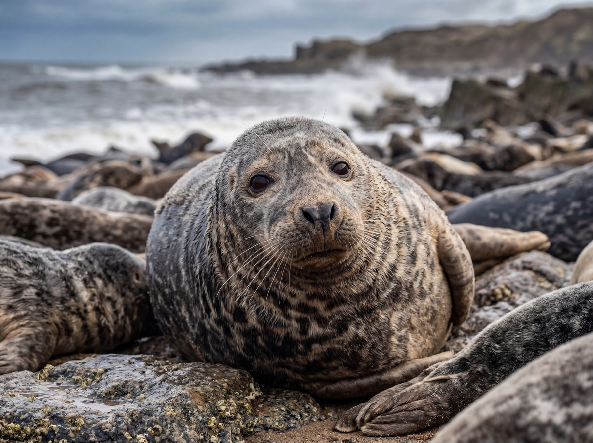 Серый Тюлень (Halichoerus Grypus Grypus)