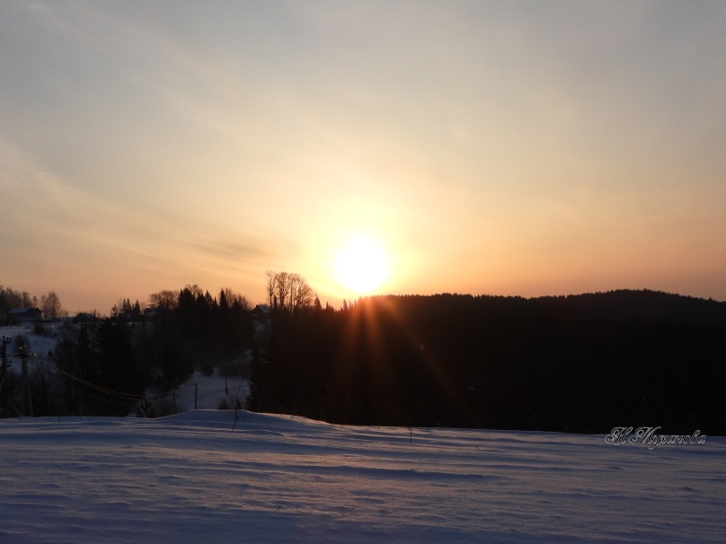 Мартовское солнце