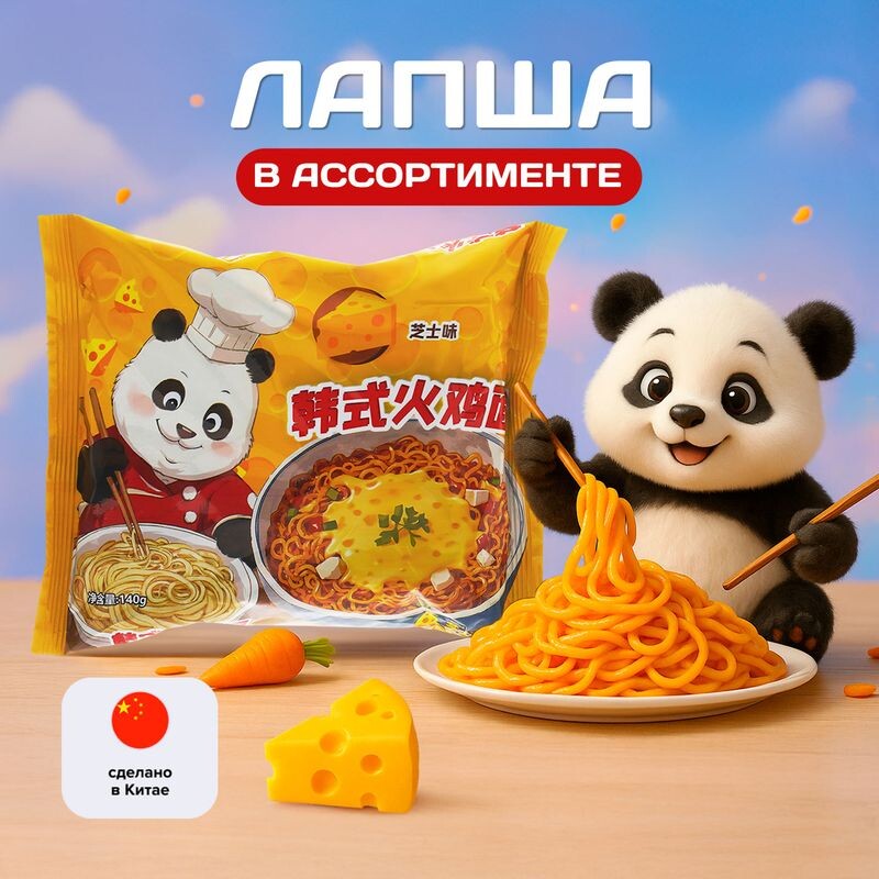Лапша быстрого приготовления из Китая