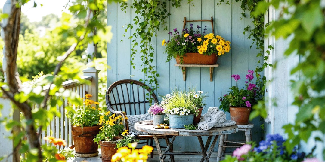 Пригородный стиль сада: вернитесь в счастливое детство у бабушки — создайте свой уютный сельский рай с GreenSH! 🌼🍎