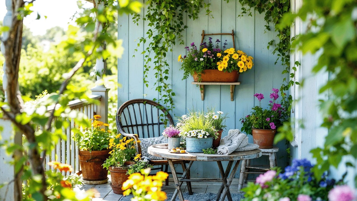 Классический пригородный стиль — здесь хочется жить и собирать урожай каждый день!