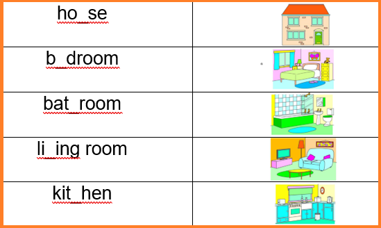 Пример задания на пропущенные  буквы