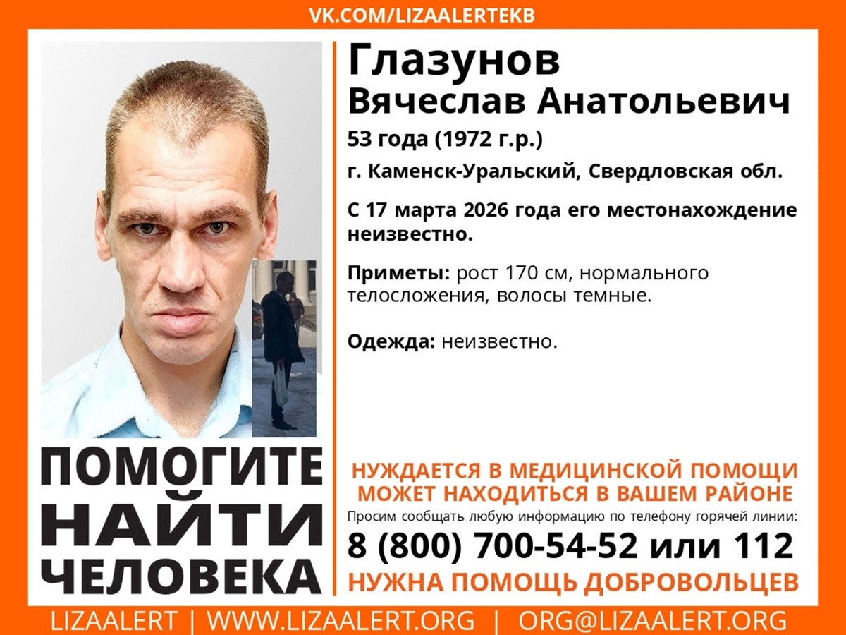 Фото: поисковый отряд «Лиза Алерт» Свердловской области  📷
