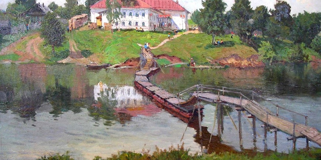 АртМаршрут или лирические пейзажи на полотнах советского художника Александра Михайловича Каманина
